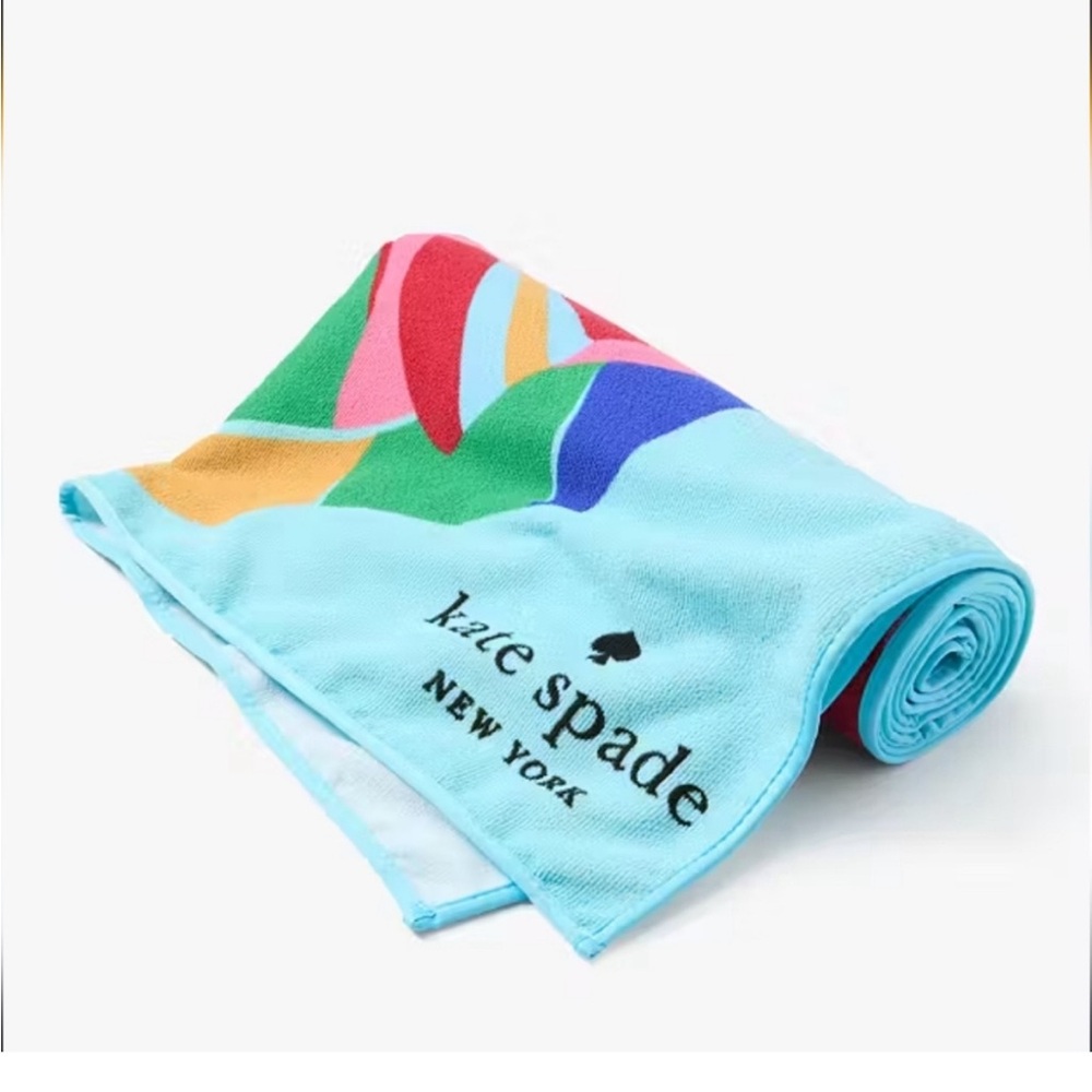 ❤️❤️❤️Kate spade Beach towel/Fish print/summer ❤️❤️❤️